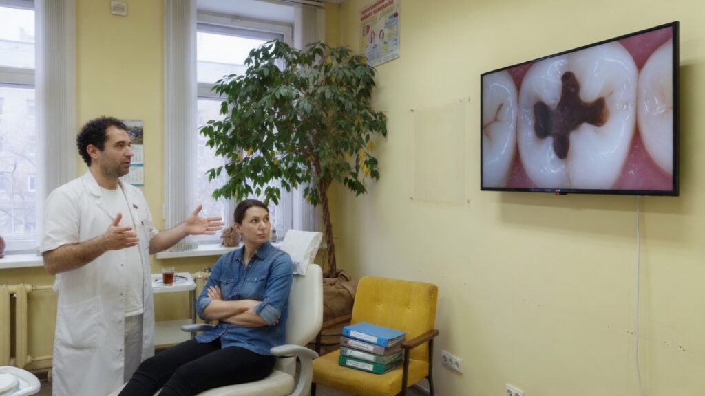 Сколько длится лечение глубокого кариеса за один приём: консультация
